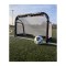 Cawila ACADEMY Aluminium Klapptor 120x80cm Weiss Schwarz - schwarz