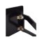 Cawila ACADEMY Prallwand 100x40cm Schwarz - schwarz