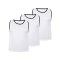 Cawila BIB Kennzeichnungshemden 3er Set | Weiß | Kids - weiss