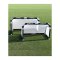 Cawila LIGA Fußball Minitor | Alu Klapptor | 145 x 95cm - silber