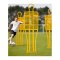 Cawila Trainingsdummy PRO 180cm Gelb | Freistoßdummy mit 4 Metallspitzen - gelb