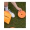 Cawila Gummi Markierungsscheiben 10er Set | rutschfeste Floormarker | 15cm | gelb - gelb