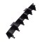 Cawila Hürdenadapter für Trainingsstangen mit 25mm Durchmesser Schwarz - schwarz
