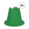 Cawila Mini-Pylone 10er Set Grün - gruen