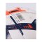 Cawila NEXUS T24 HYBRID Fussball Trainingsball | Navy Rot - weiss
