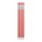 Cawila PRO Slalomstange (33mmx180cm) Rot - rot