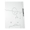 Cawila PRO Taktikfolie 60x80cm Weiss - weiss