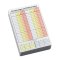 Cawila Spielnotizkarten Fußball 50er Set Weiss - weiss