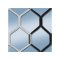 Cawila Tornetz HEXA 5,15x2,05m | Tiefe 0,8x1,5m | Maschenweite 12cm | Stärke 4mm | weiß/schwarz - weiss