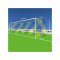 Cawila Tornetz 5,15x2,05m | Tiefe 1,0x1,0m | Maschenweite 12cm | Stärke 4mm | blau/gelb - blau