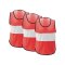 Cawila Trainingsleibchen TEAM 3er Set Rot - rot