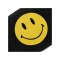 Market Smiley Logo Mundmaske - schwarz