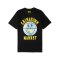 Market Smiley Globe Ball T-Shirt Schwarz - schwarz