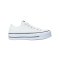 Converse Chuck Taylor AS Lift OX Damen Weiss - weiss