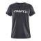 Craft Community Logo T-Shirt Damen Schwarz F999200 - schwarz
