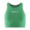 Craft Rush 2.0 Crop Top Damen Grün F651000 - gruen