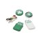 Crocs Boston Celtics Nba Bostceltics Jibbitz 5Er Pack Pin Merch Grün - gruen