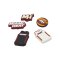 Crocs Nba Miami Heat Jibbitz 5Er Pack Pin Pin Schwarz - schwarz
