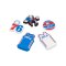 Crocs NBA Philadelphia 76ers Pin 5er Pack Merch Weiß - weiss