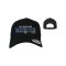 Delay Sports Kreisliga A Meister Curved Snapback Cap Schwarz - schwarz
