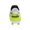Diadora Brasil Elite Tech GR FG Weiss Schwarz Gelb FC5702 - weiss