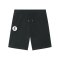 E wie einfach E-Logo Sweatshort Schwarz - schwarz