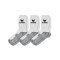 Erima 3-Pack Sportsocken Weiss - Weiss