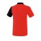 Erima 5-C Poloshirt Rot Schwarz - Rot