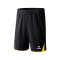 Erima 5-Cubes Short Schwarz Gelb - schwarz