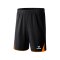 Erima 5-Cubes Short Schwarz Orange - schwarz