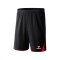 Erima 5-Cubes Short Schwarz Rot - schwarz