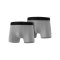 Erima Boxershort 2er Pack Grau - grau