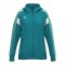 Erima Celebrate 125 Kapuzenjacke Damen Blau Ftahitianbluemint - blau