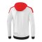 Erima Change by Hoody Weiss Rot - weiss