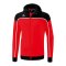 Erima Change by Kapuzenjacke Kids Rot Schwarz - rot