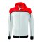 Erima Change by Kapuzenjacke Kids Weiss Rot - weiss