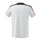Erima Change by T-Shirt Weiss Schwarz - weiss