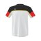 Erima Change by T-Shirt Weiss Schwarz - weiss