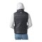 Erima CMPT Puffer Weste Schwarz - schwarz