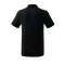 Erima Essential 5-C Poloshirt Schwarz Weiss - Schwarz