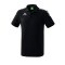 Erima Essential 5-C Poloshirt Schwarz Weiss - Schwarz