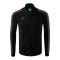 Erima Essential Team Tracktop Jacke Schwarz Grau - schwarz