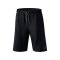 Erima Essential Sweathose Short Schwarz Kids - schwarz