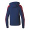 Erima Evo Star Hoody Blau Fnewnavyrot - blau