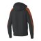 Erima Evo Star Kapuzenjacke Schwarz Fschwarzorange - schwarz