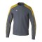 Erima Evo Star Sweatshirt Kids Grau Fslategreygelb - grau