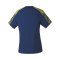Erima Evo Star T-Shirt Damen Blau Gelb - blau