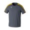 Erima Evo Star T-Shirt Kids Grau Fslategreygelb - grau