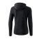 Erima Fleecejacke Damen Schwarz - Schwarz