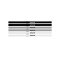 Erima Haarband Black Series 6er Set Schwarz Grau - schwarz